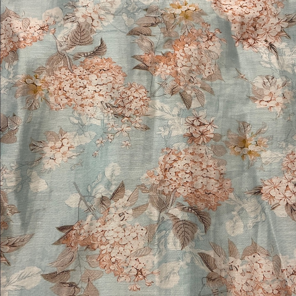 Lulus Darling Adoration Floral Midi DressSz  XL Pockets Square Neck Basque Waist - Picture 16 of 16